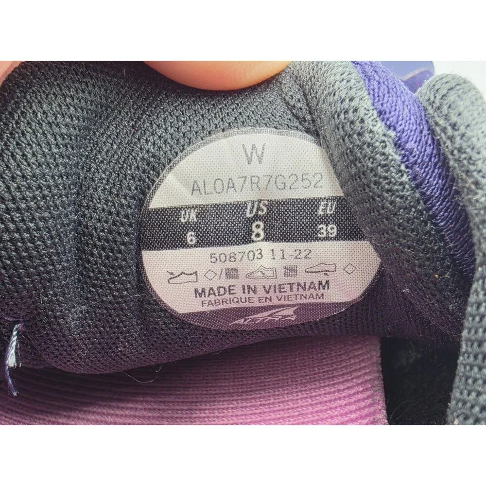 Altra Lone Peak 7 Trail Running Shoes Sneakers Purple Pink Women's Size 8